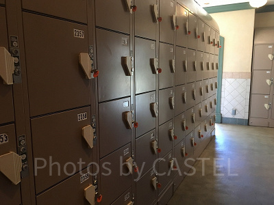 コインロッカーの様子（ヴァレンティーナズ・スウィート付近）