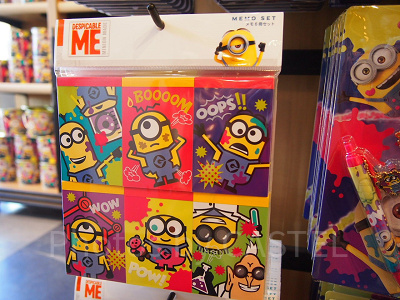 カラフルミニオンメモセット