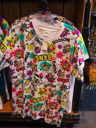 カラフルミニオン総柄Tシャツ