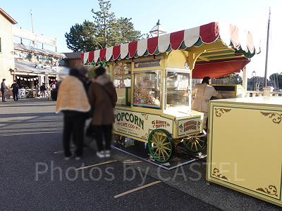 ポップコーンワゴンの混雑状況／15:30