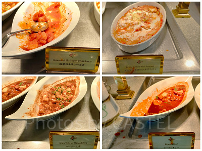 クリスタルパレス・レストラン：メイン料理