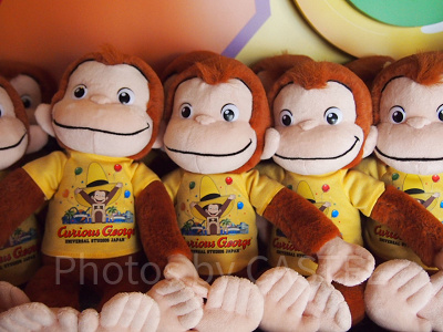 美品！ USJ ユニバーサル スタジオ ジャパン おさるのジョージ の 