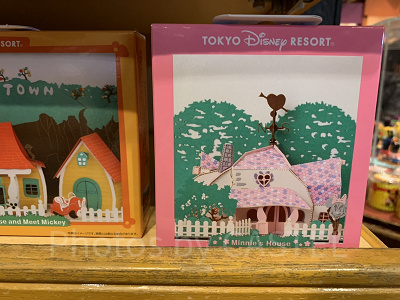 可愛らしいミニーの家がペーパーナノに