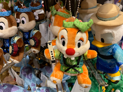 ディズニー 浴衣ぬいぐるみバッジ 6体セット 浴衣姿の「ミッキー＆フレンズ｣！東京ディズニーランド