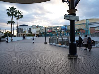 12月ディズニーランド混雑レポ：舞浜駅改札前