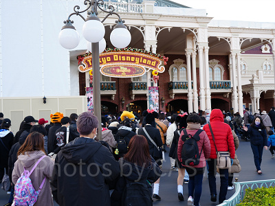 12月ディズニーランド混雑レポ：開園直後