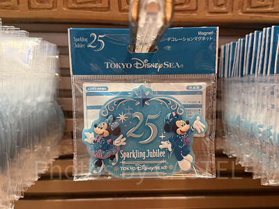 デコレーションマグネット(ディズニーシー25周年グッズ)