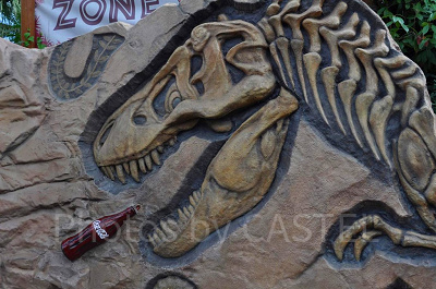 ジュラシック・パークエリアの装飾/USJ