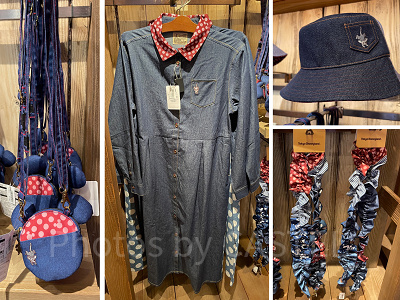 デニムのファッショングッズ