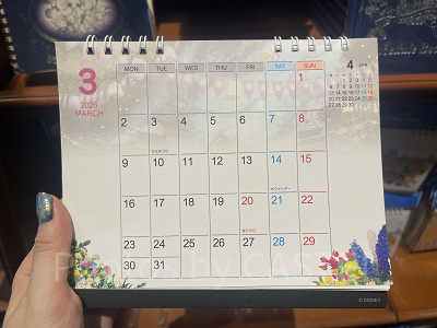 卓上カレンダー（東京ディズニーリゾート）