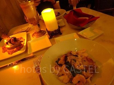 ビー・アワ・ゲスト・レストランでの食事