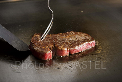 鉄板焼「山彦」の料理