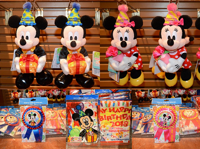 ディズニーのバースデーオリジナルグッズ
