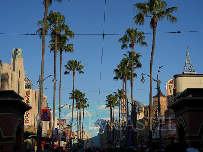 ディズニーカルフォルニアアドベンチャー：風景