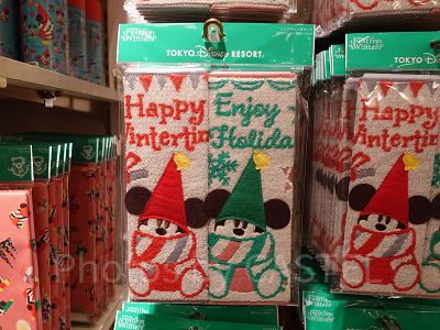 ディズニー・クリスマス・リルリンリングッズ：ミニタオルセット