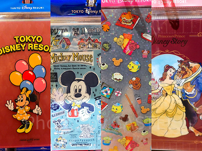 ディズニーのクリアファイル