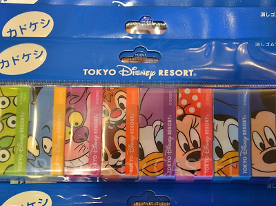 ディズニー消しゴム&鉛筆
