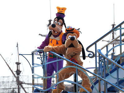 ディズニー・ハロウィーン・グリーティングのコスチューム