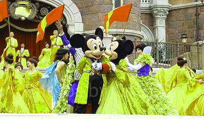 春節イベントを行っているディズニー・パーク