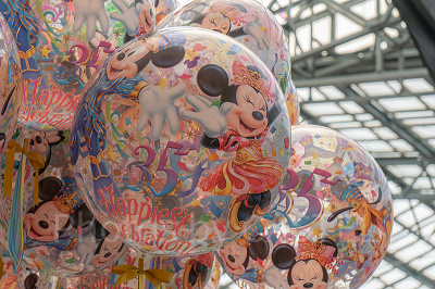 ディズニーリゾート35周年の風船