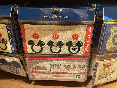 ディズニーリゾートラインミニタオル