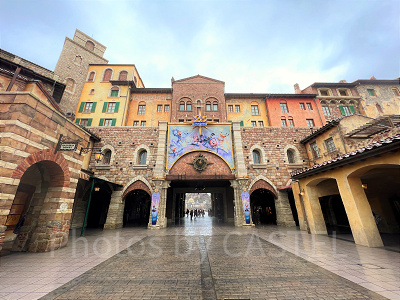 ディズニーシー20周年のデコレーション