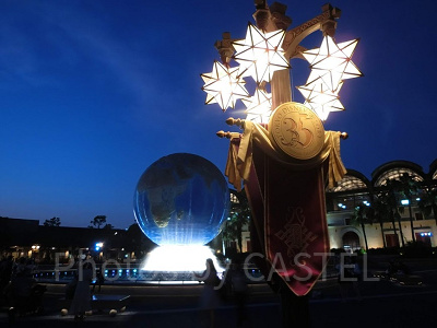 ディズニーシーのエントランス