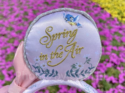 ディズニー春カチューシャ（裏）刺繍