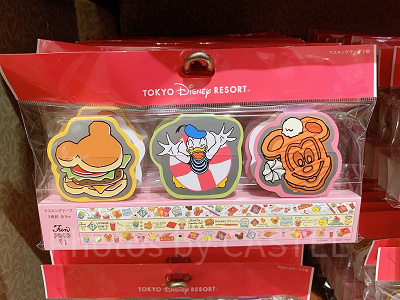 ディズニースイーツマスキングテープ（3個セット）