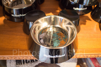 ペット用ディズニー食器(ブラック)