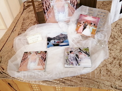 ディズニー結婚式のアルバム