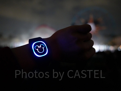 カリフォルニアアナハイムディズニー：マジックバンドはショーに合わせて連動