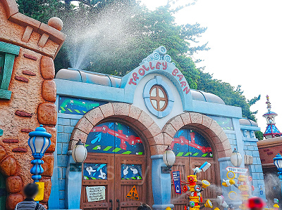 ディズニーランド：びしょ濡れトゥーンタウン