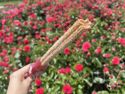 ディズニーランド食べ歩き:ミッキーチュロス(シナモン)