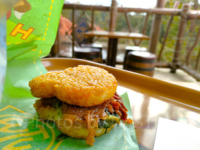 ディズニーランド食べ歩き:おにぎりサンド