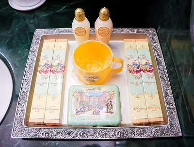 ディズニーランドホテルのアメニティ