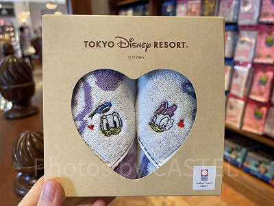 ディズニーランドお土産ランキング20位：今治タオルのミニタオル2枚セット