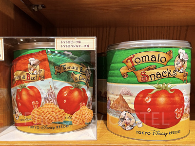 ディズニーランドお土産ランキング22位：トマトスナック缶