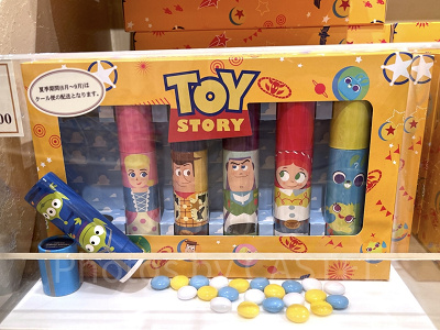 ディズニーランドお土産ランキング30位：トイストーリーのカラフルチョコレート