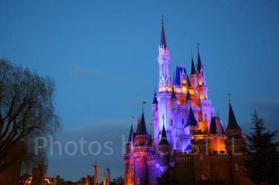 ディズニーランドのシンボルシンデレラ城