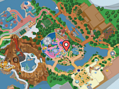ディズニーシーのトイレマップ:マーメイドラグーン