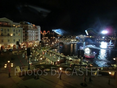 ハーバールームピアッツァビューから見たディズニーシー