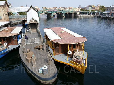ディズニーシー・トランジットスチーマーラインのロストリバーデルタ乗り場
