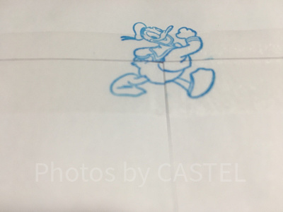 封筒の裏にはドナルドが!