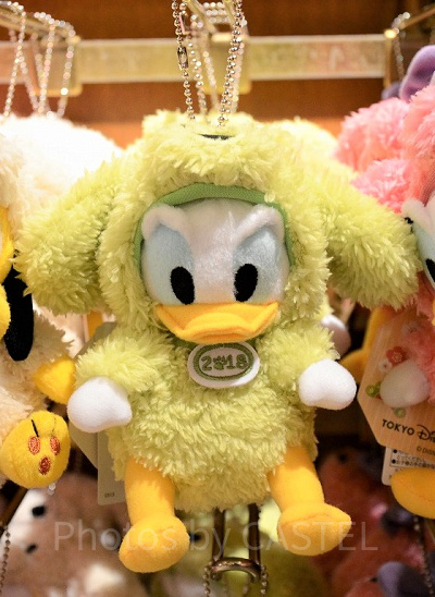 ドナルドぬいぐるみバッジ