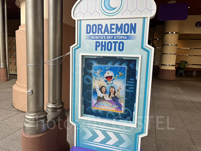 ドラえもんXRライドのフォトオポチュニティ