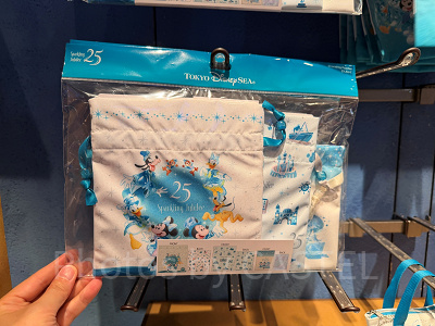 きんちゃくセット(ディズニーシー25周年グッズ)