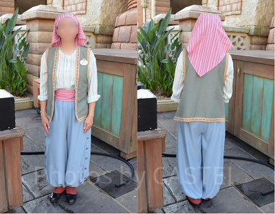 ドリンクワゴンキャストのコスチューム