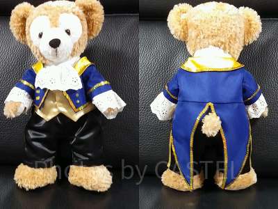 野獣の仮装をしたダッフィー(Sサイズ)