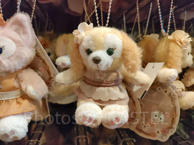 ダッフィー&フレンズのサークル・オブ・フレンドシップ:クッキー・アンのぬいぐるみチャーム